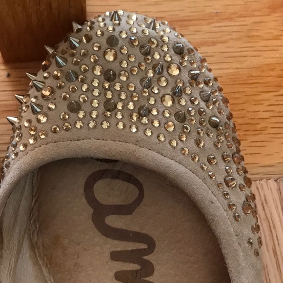⚡️FLASH SALE!✨ Sam Edelman Blair Embellished Spiked Ballet Flat 6 - Picture 7 of 15